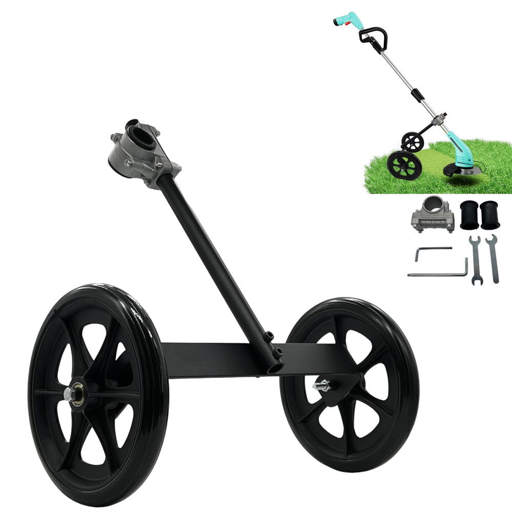 FellDen front assembly showing full support wheel and benefits of stability