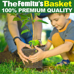 Femitu cylindrical basket assembled ready to install for easy use