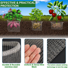 Femitu welded base detail highlighting strong pest-blocking construction