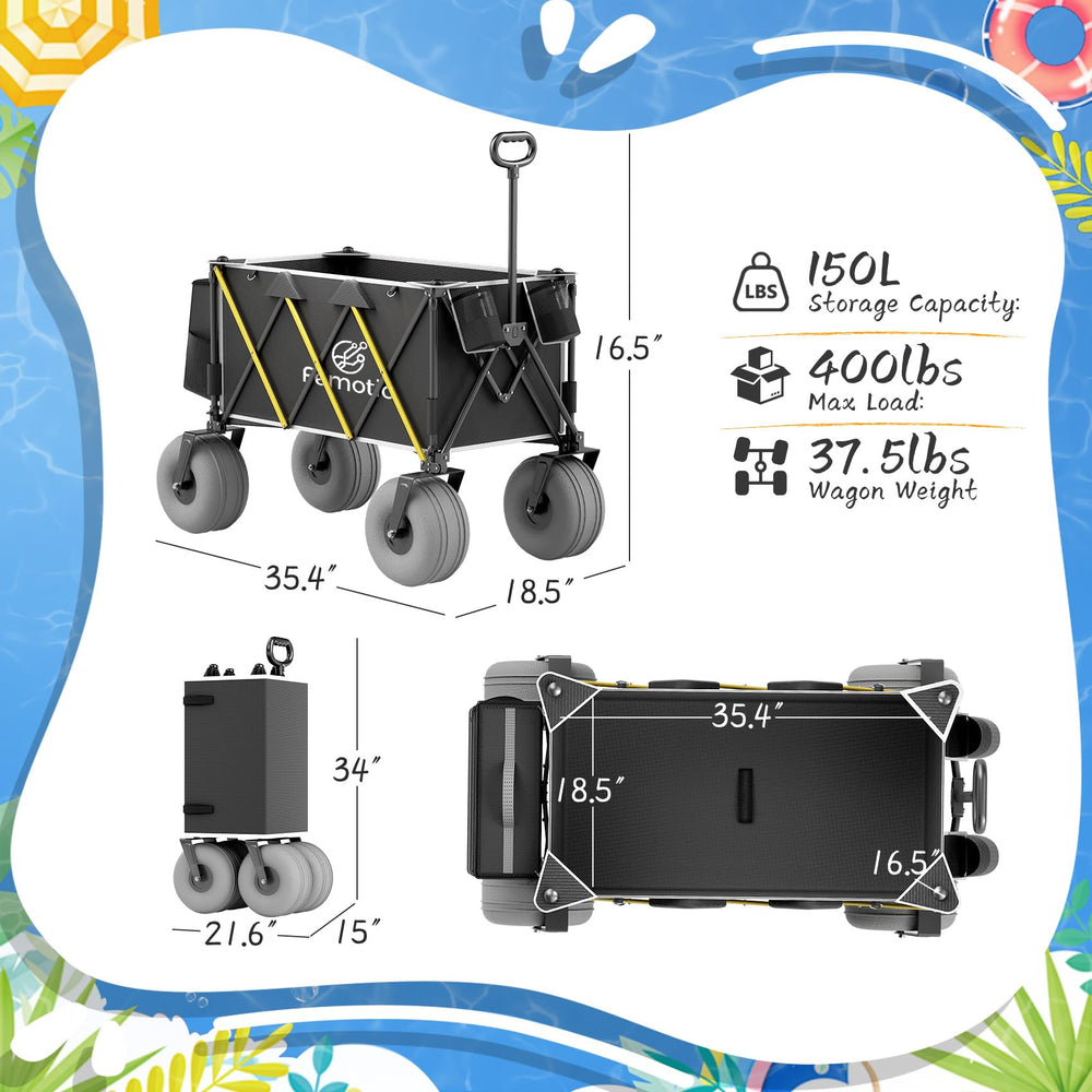 Femotic close-up of 10.5-inch TPU wheel tread demonstrating traction and shock absorption