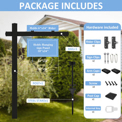 FENCETECH stainless-steel power stake detail showing rust-free anchoring benefit