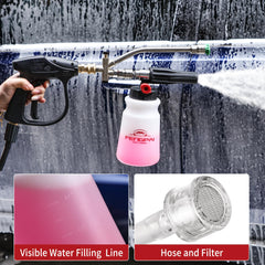 FENG PAI pressure washer gun handle detail for comfortable grip