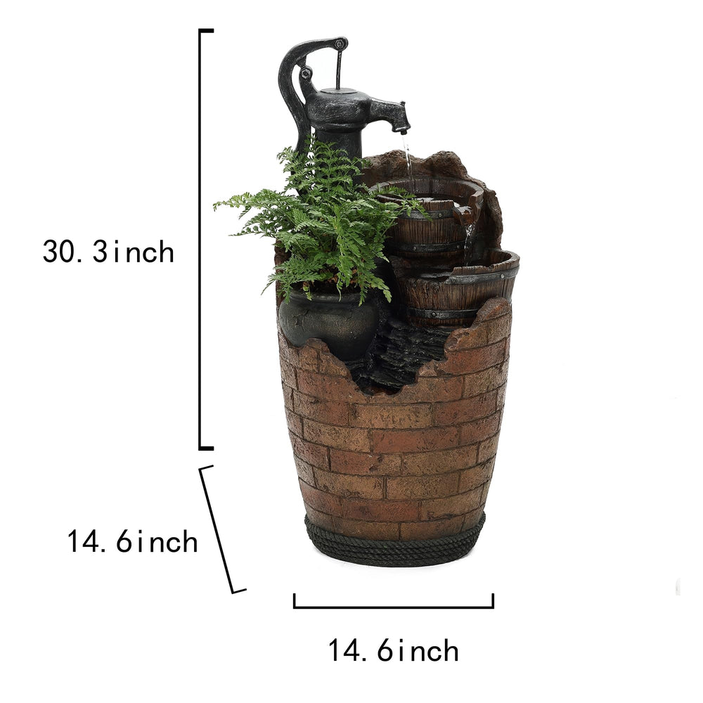 Feng Shui Import Glenville styled with seasonal plants showing decorative versatility