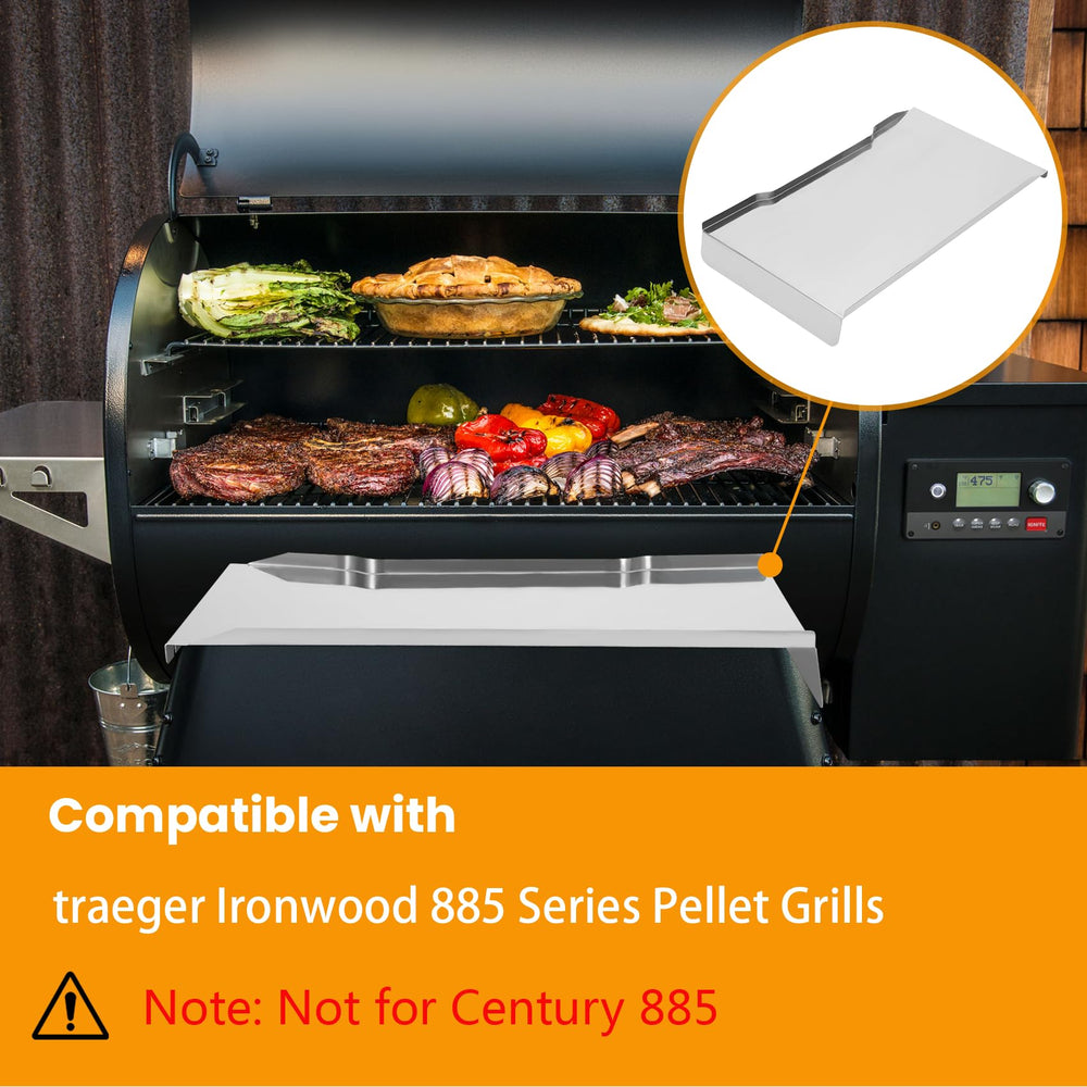 Fengind installed in Traeger Ironwood 885 showing improved heat distribution