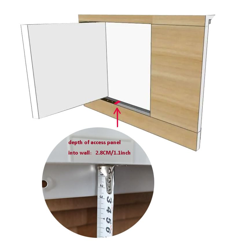 fengze size comparison with ruler showing 14x29 inch opening for accurate fit
