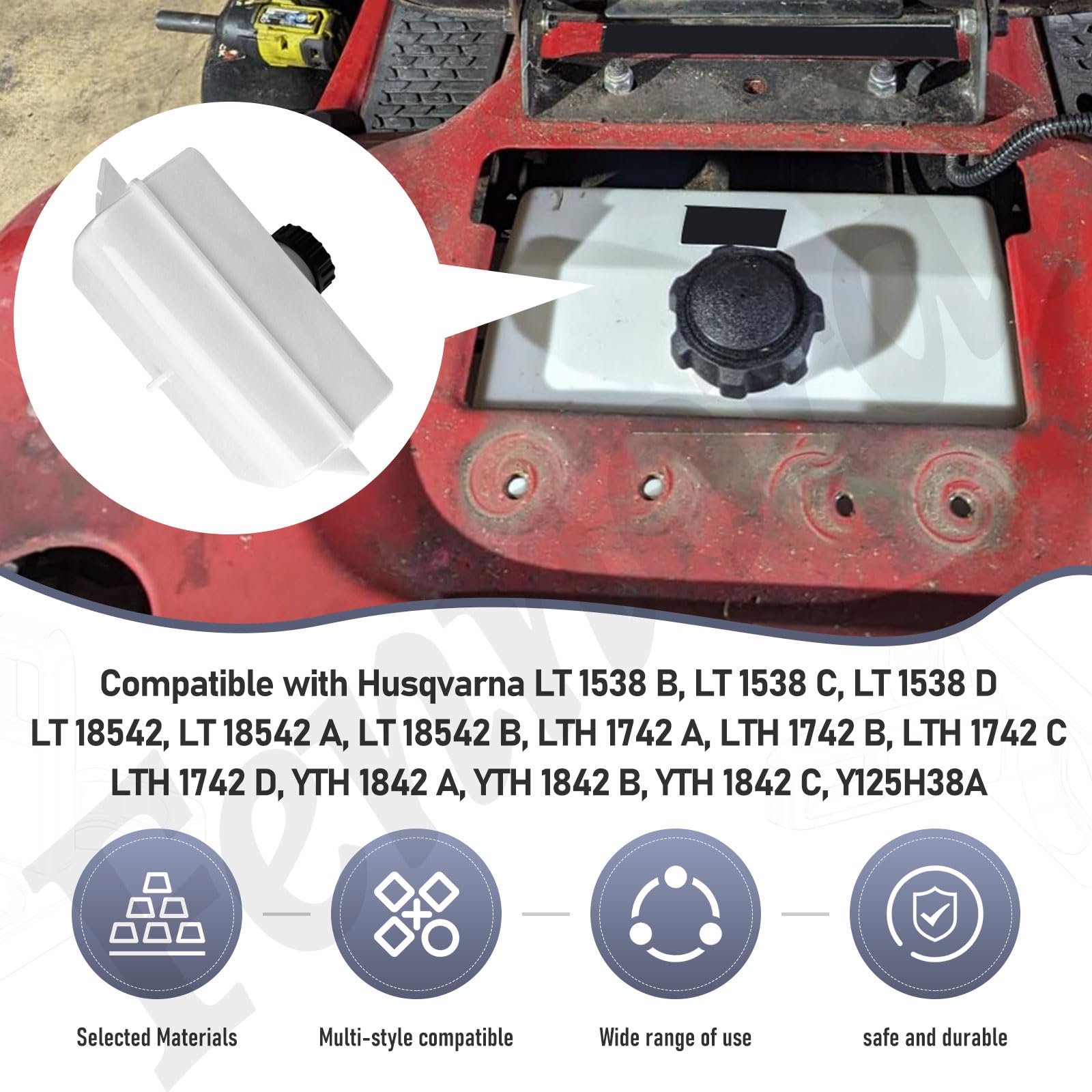 Fennoral side profile displaying fuel connector and hose port clarity