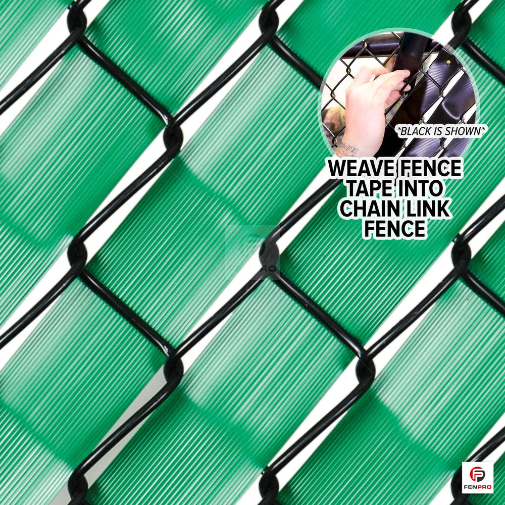 Fenpro detail of tape edge finish showing clean, secure fit benefit