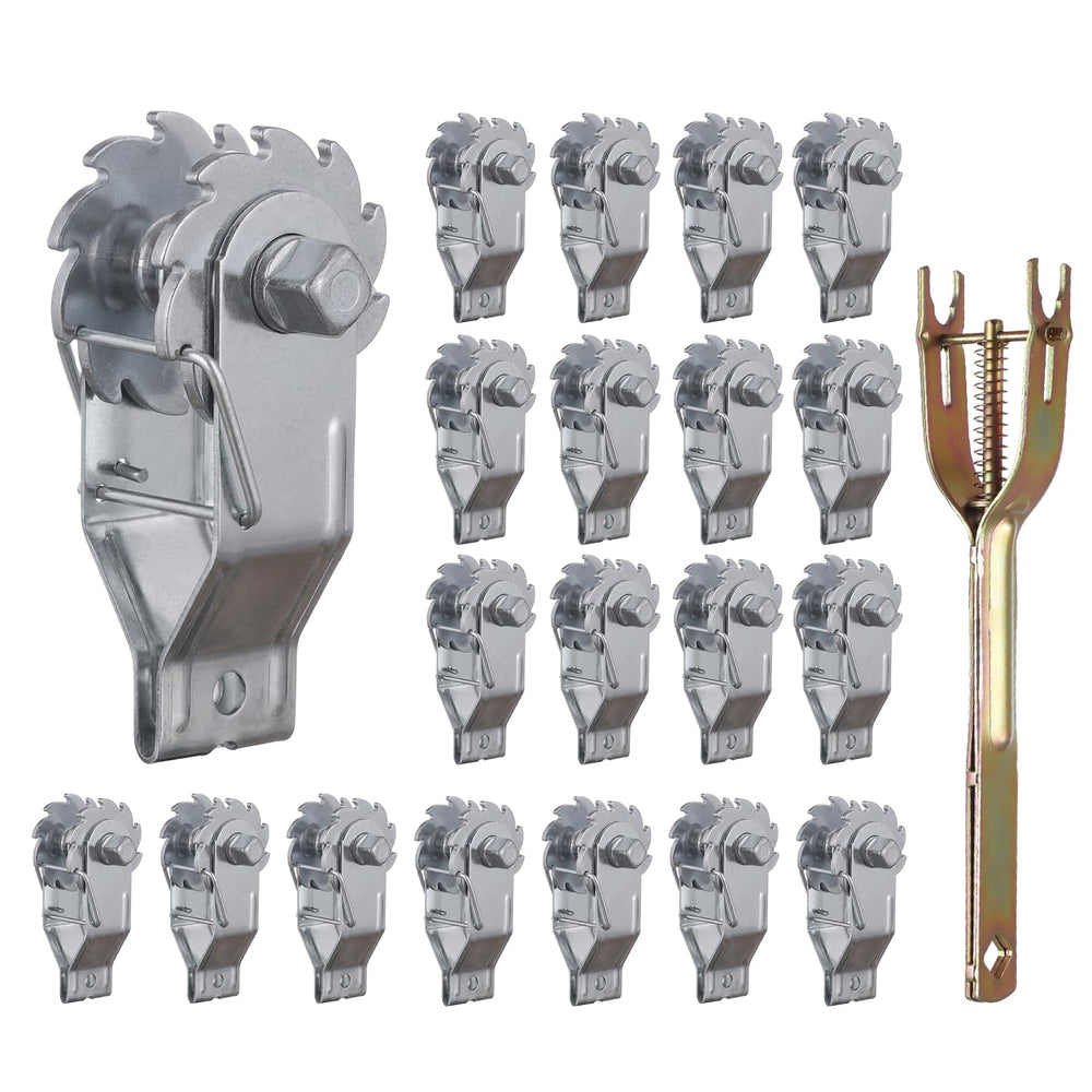 FENSMILE front view of 20PCS ratchet strainers set, shows complete kit benefit