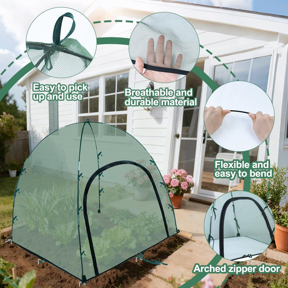 Feoang zipper access detail showing easy reach and convenient harvesting