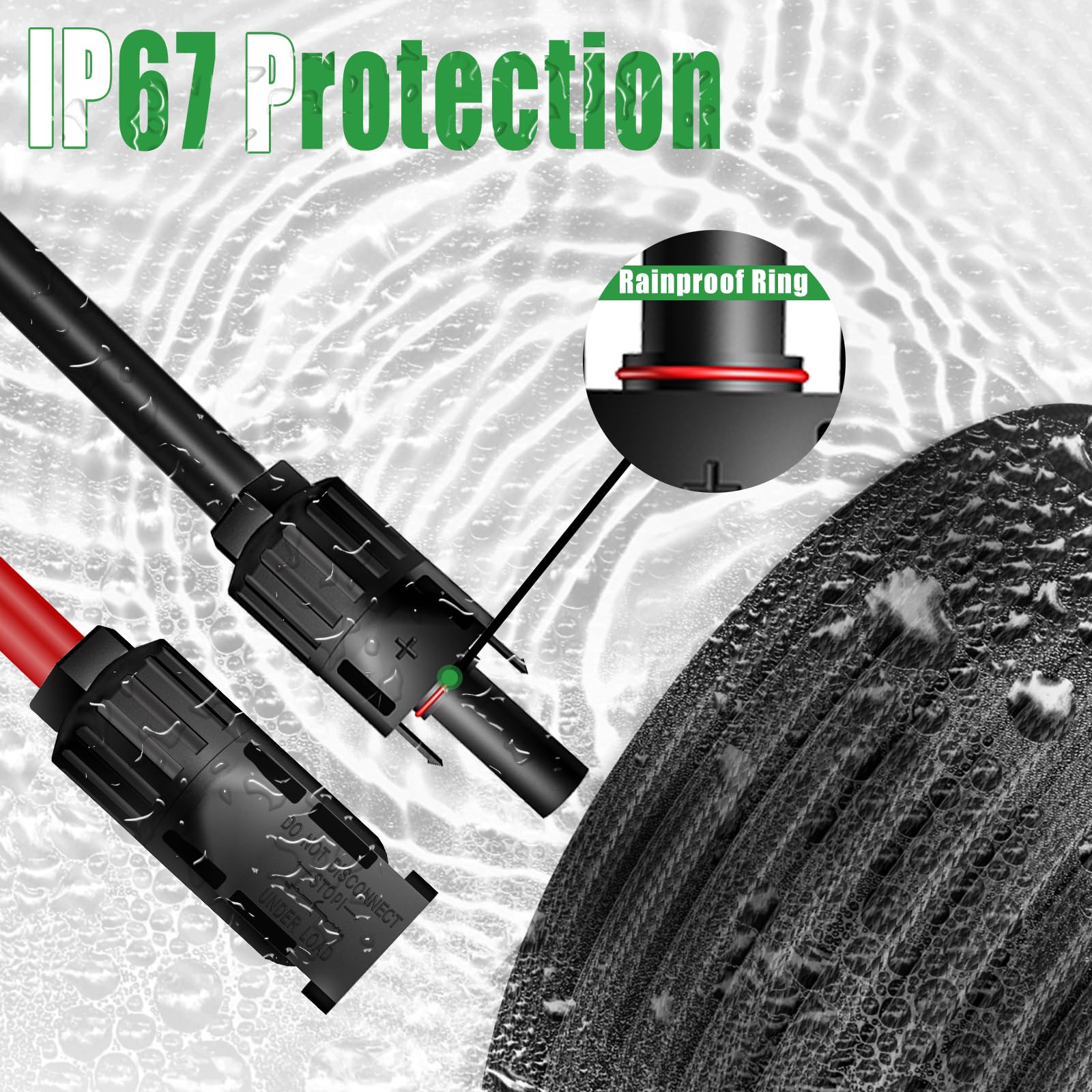 Feotech coiled 30ft cable showing ready-to-deploy length for flexible placement