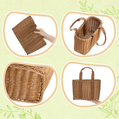 Ferrochef basket in use at a picnic carrying snacks and napkins for easy transport