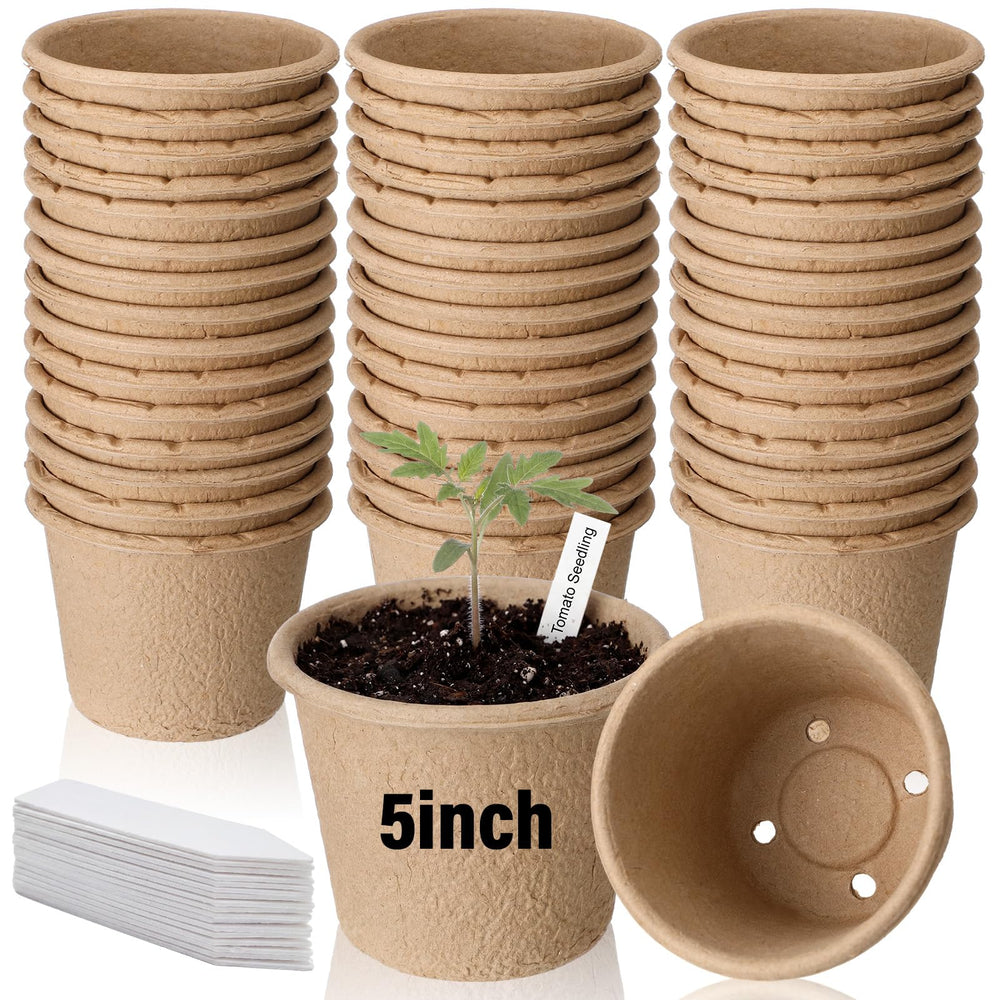Ferrochef front pack of 30 peat pots showing quantity and benefit of ready-to-use starters