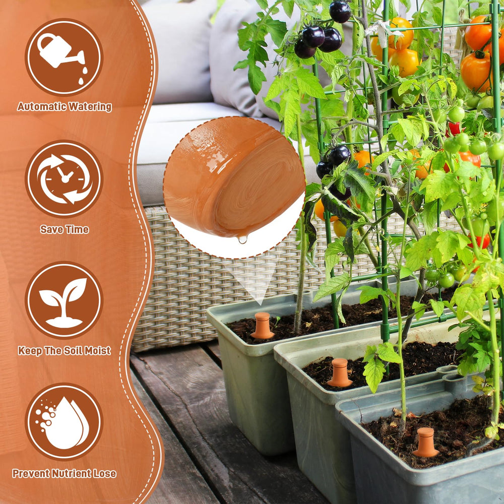 Ferrochef lid and neck detail preventing evaporation and soil entry