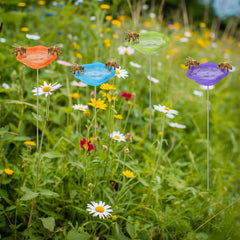 Ferrochef held in hand to show size and easy garden placement