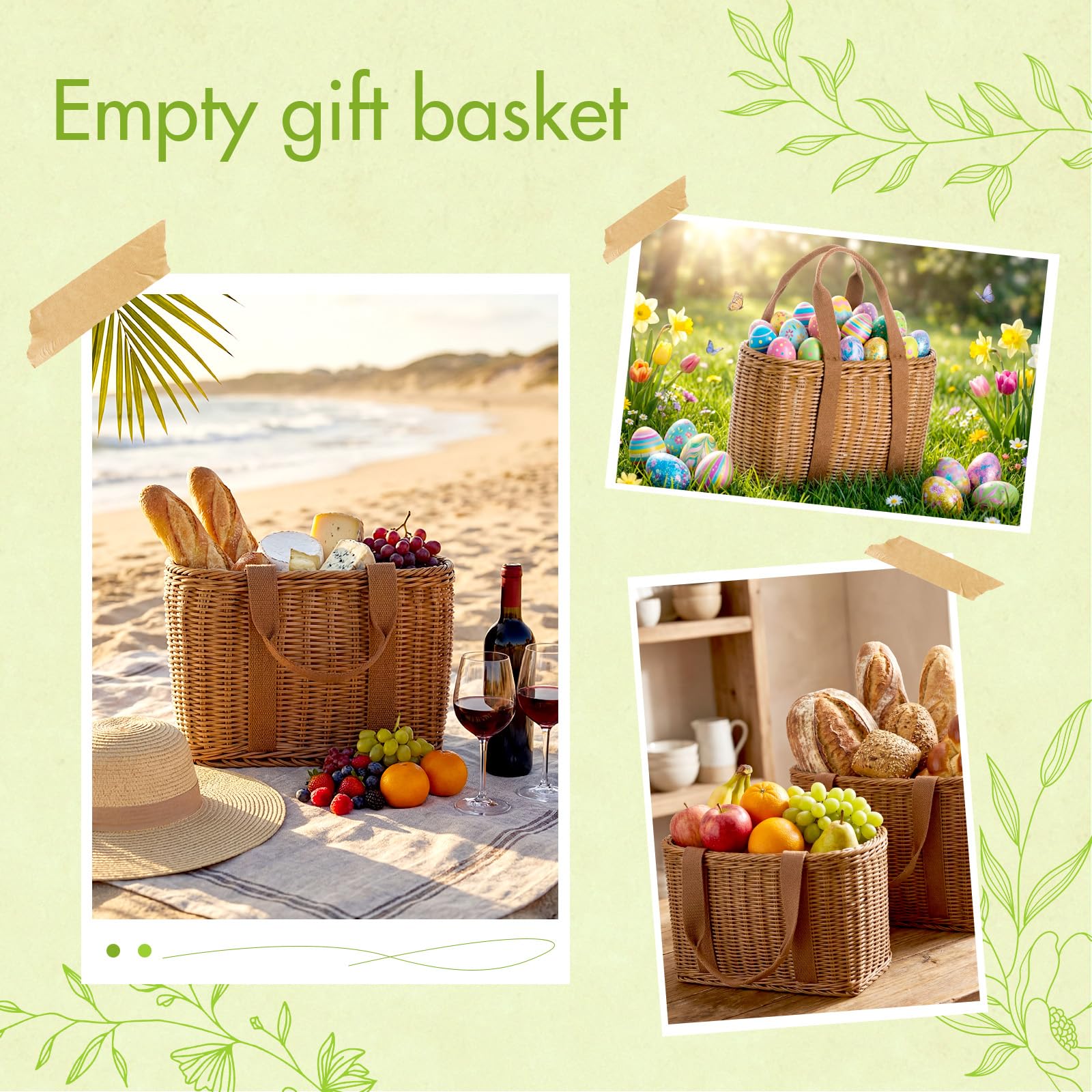 Ferrochef basket next to everyday objects showing scale and compact storage benefit