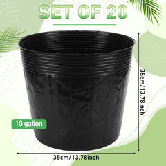Ferrochef top-down view showing 15.8 inch diameter for roomy root development and planting