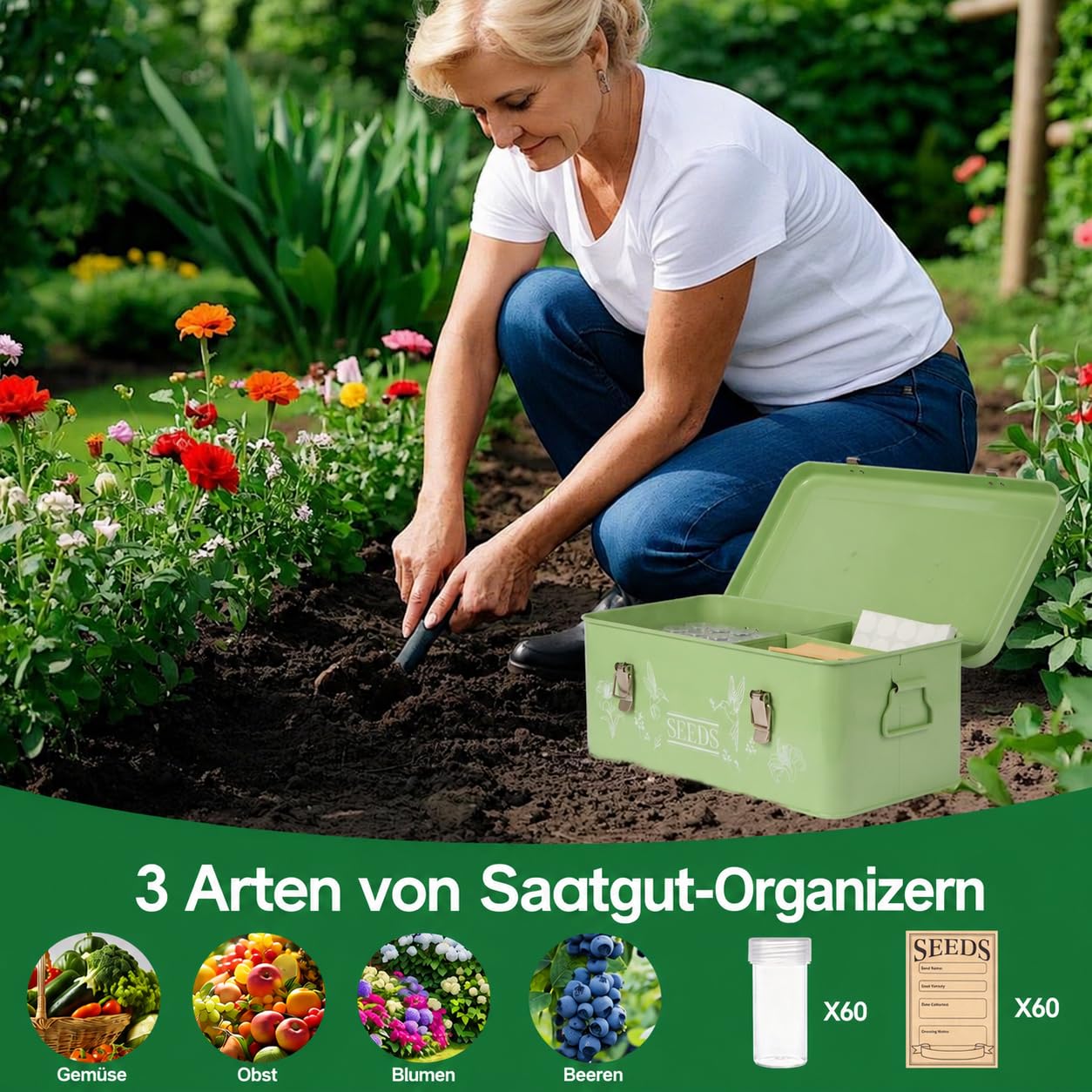 fertilfy held in hand to show scale and portability for gardeners on the go