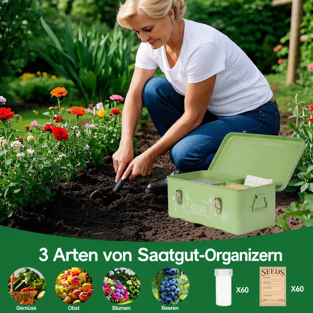 fertilfy held in hand to show scale and portability for gardeners on the go