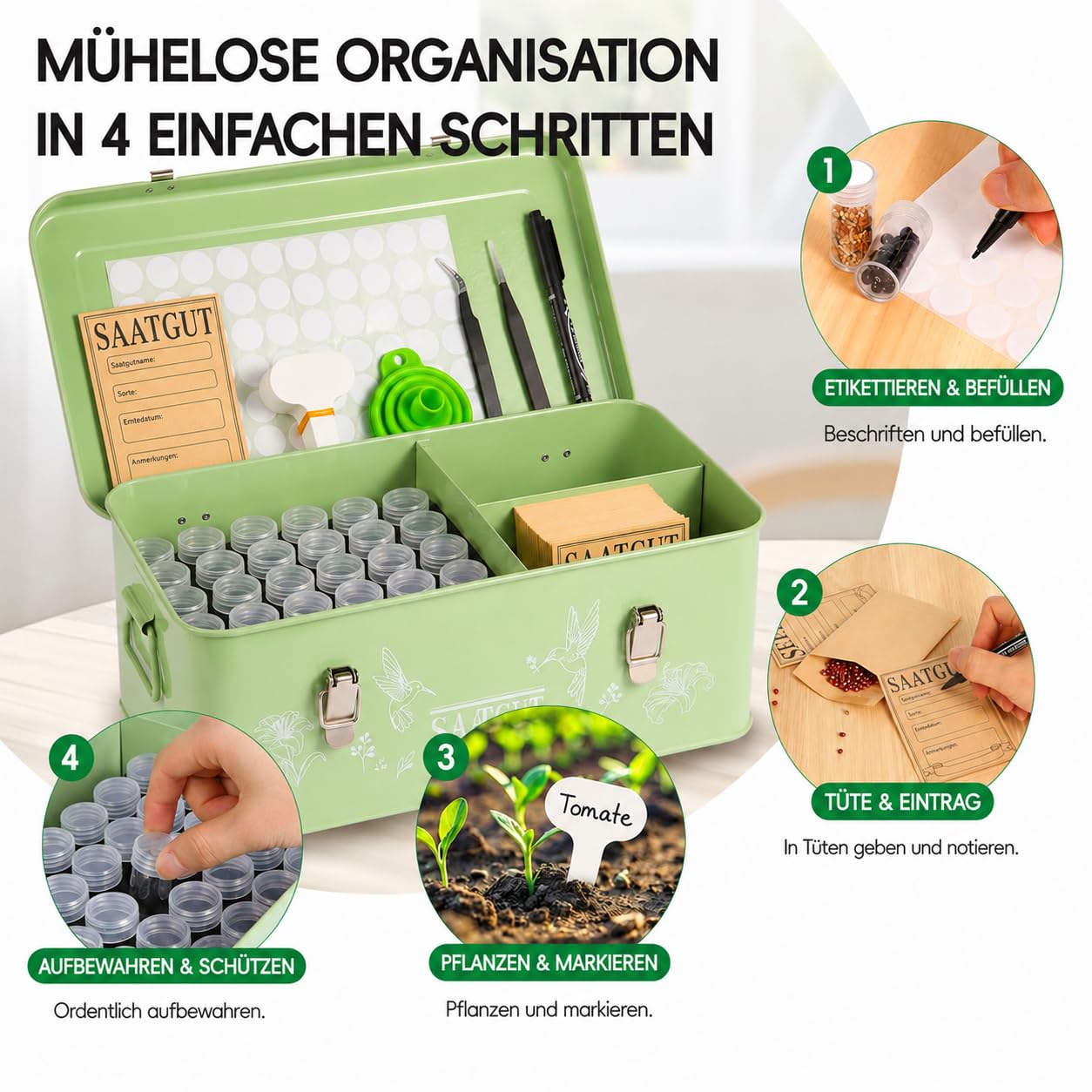 fertilfy included funnel tweezers and waterproof pen making filling and labeling easy