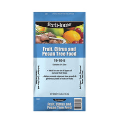 fertilome front packaging showing 16 lb bag and benefits