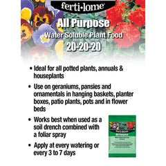 ferti-lome foliar spray application on flowering plants, demonstrating even coverage and faster nutrient uptake