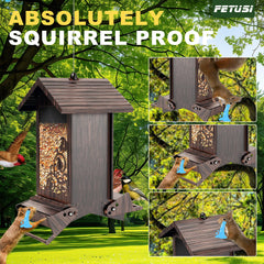 FETUSI detachable roof open for refill showing quick, tool-free access