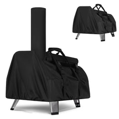 FEVERCOVER front view on Ooni Karu 16 showing full protection benefit