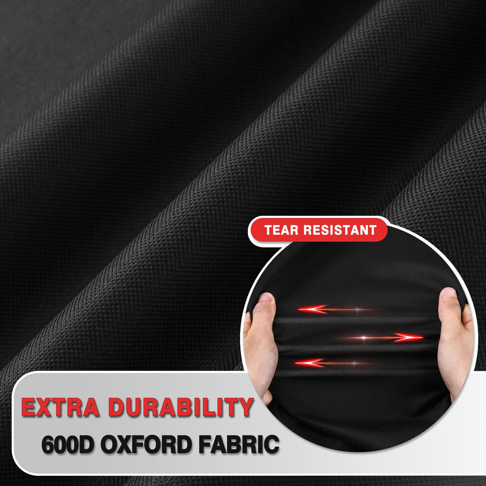 FEVERCOVER side profile on oven highlighting tailored fit benefit
