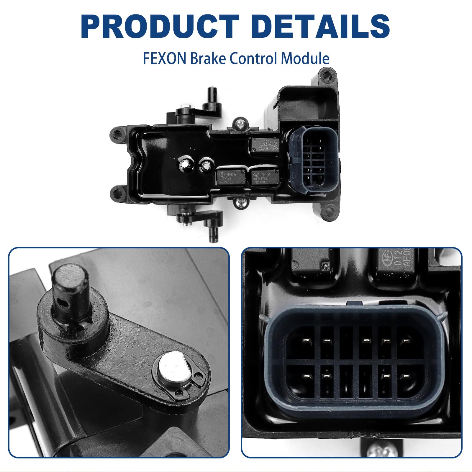 FEXON brake module installed on mower restoring brake control and safety