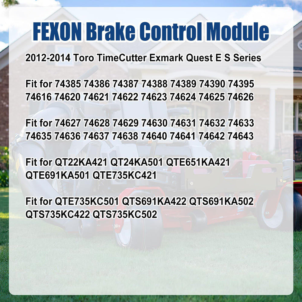 FEXON brake module wiring connector detail for quick plug-and-play benefit
