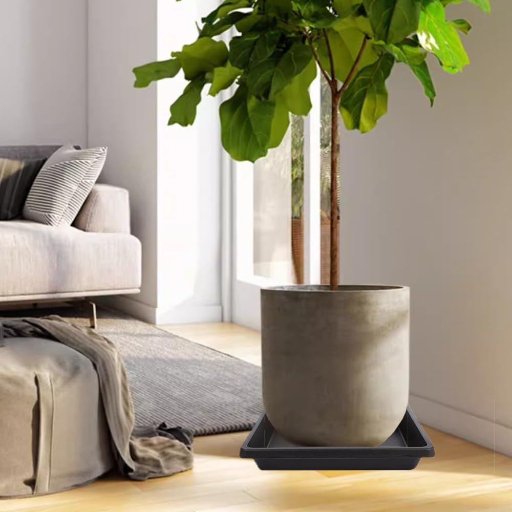 Feyvdzv stacked saucers for compact storage and easy organization