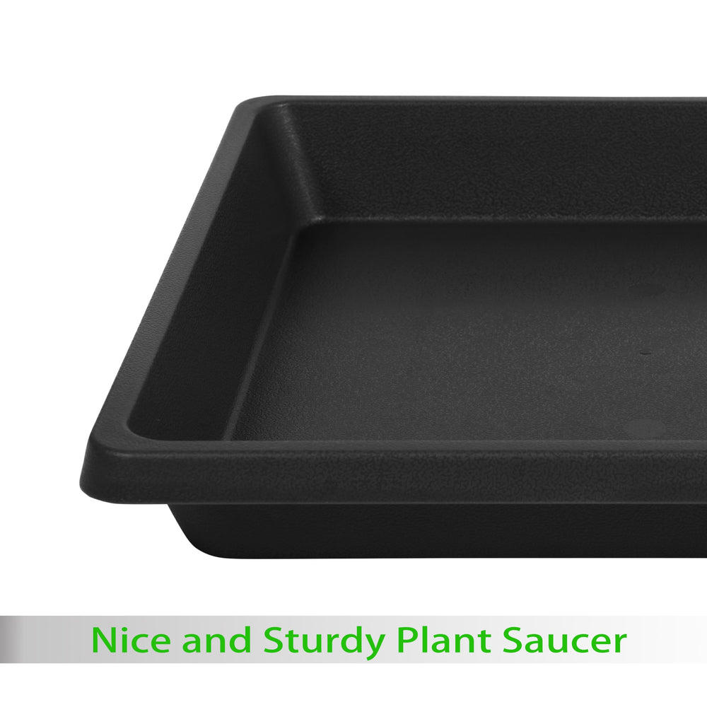 Feyvdzv textured plastic finish that resists wear and wipes clean easily