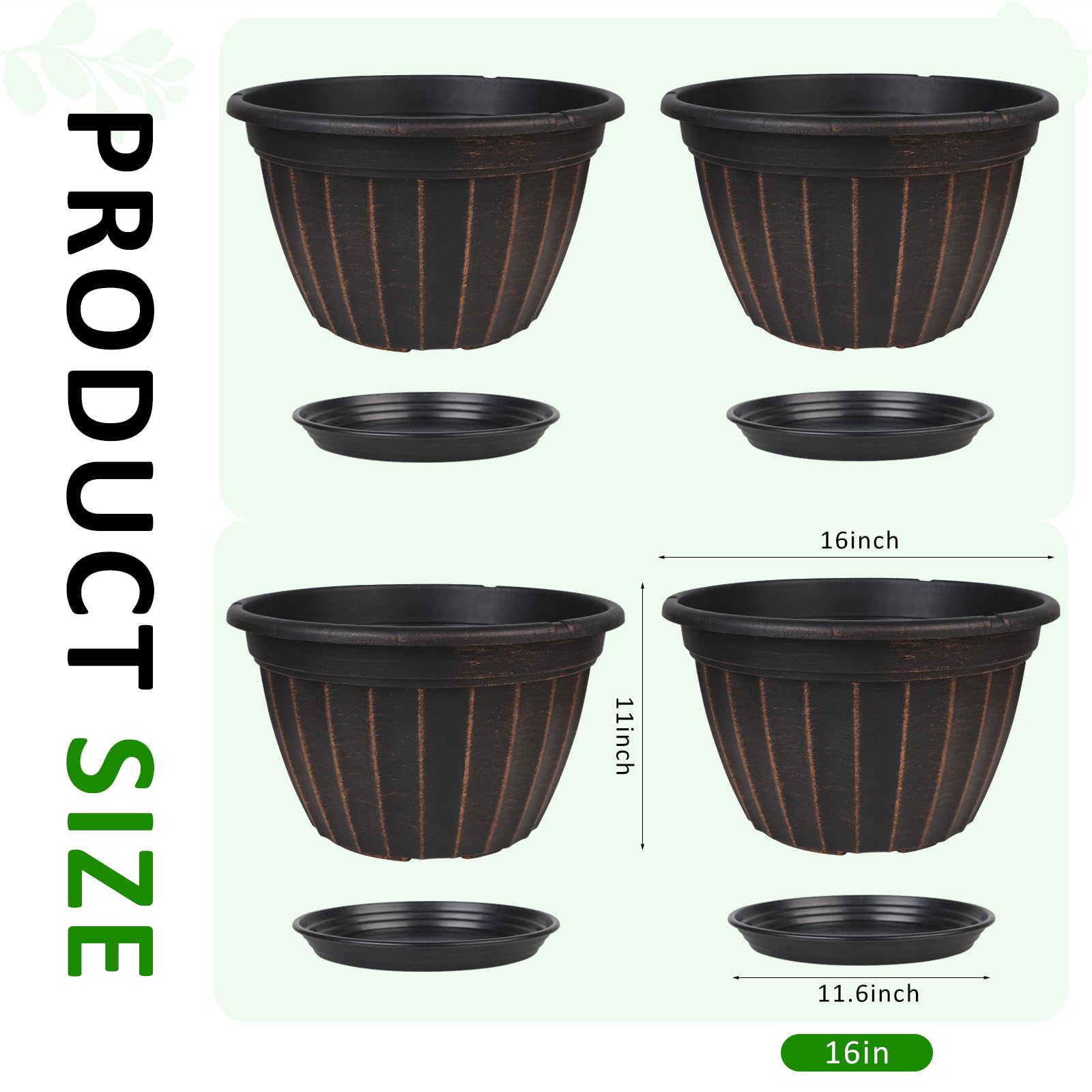 FGstyle planter beside a chair to show scale and easy placement for medium-sized plants