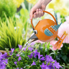 FGYPYLFF bird watering can handle detail demonstrating ergonomic grip for easy pouring