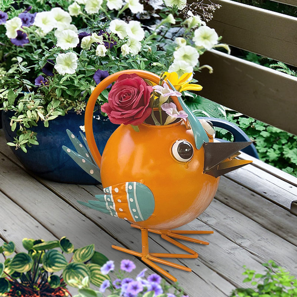 FGYPYLFF bird watering can in use watering a succulent for precise root hydration
