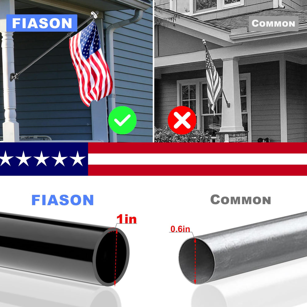 FIASON top ball with solar light installed for automatic dusk-to-dawn illumination