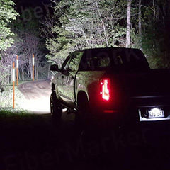 FiberMarker installed along driveway illustrating improved guidance for vehicles and snowplows