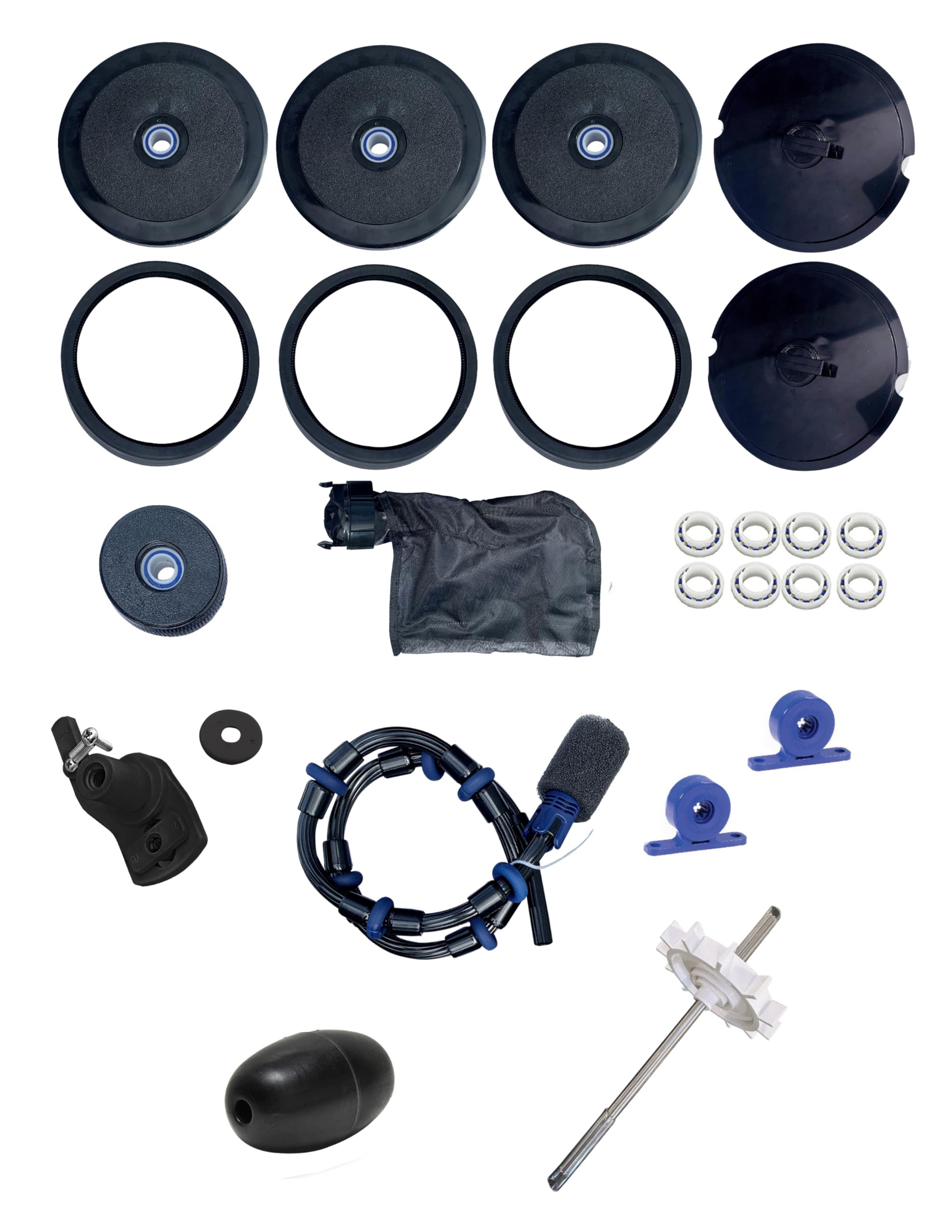 FibroPool front view of full rebuild kit showing all included parts and fast installation benefit