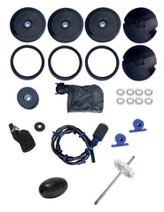 FibroPool front view of full rebuild kit showing all included parts and fast installation benefit
