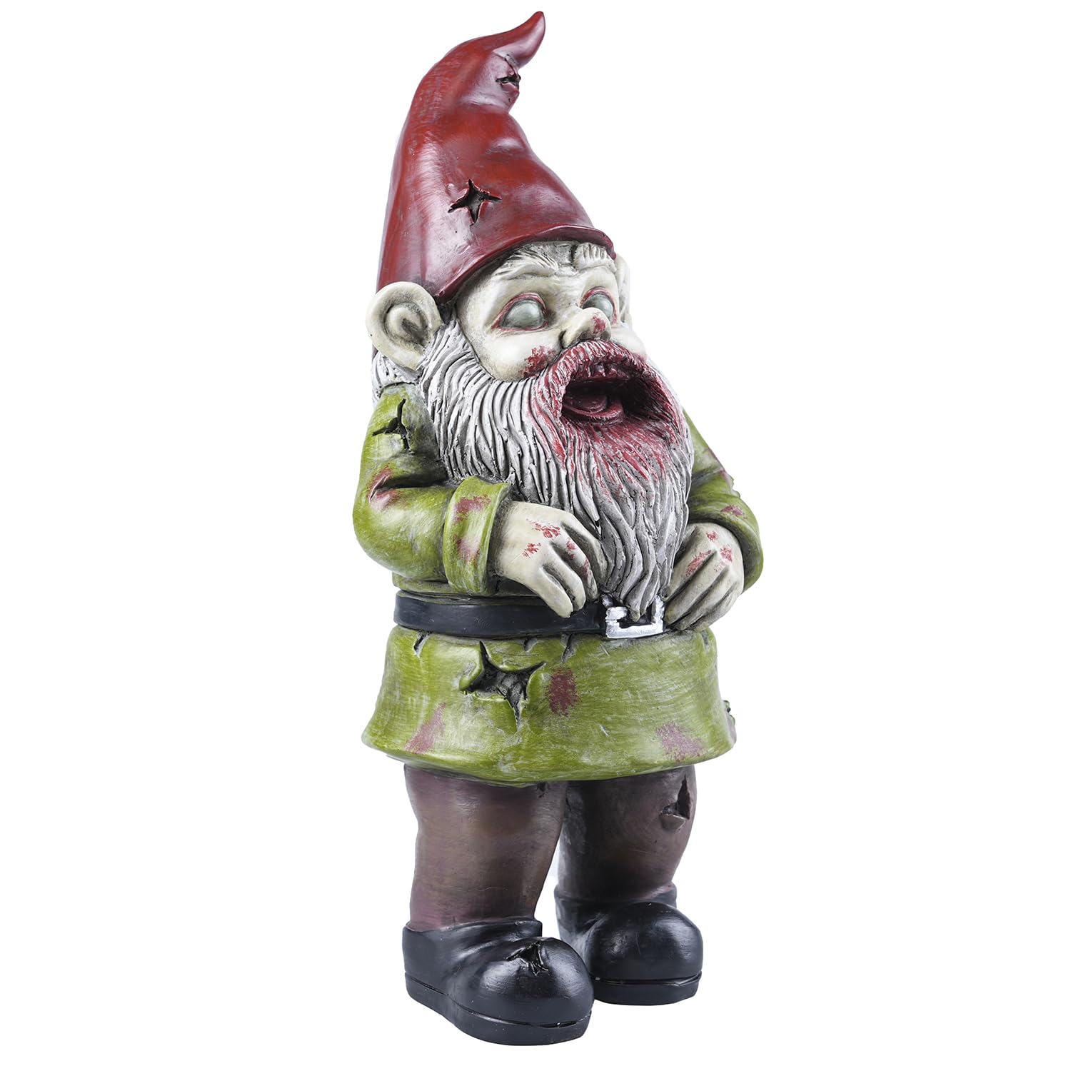 FICITI gnome held in hand to show compact scale and portability