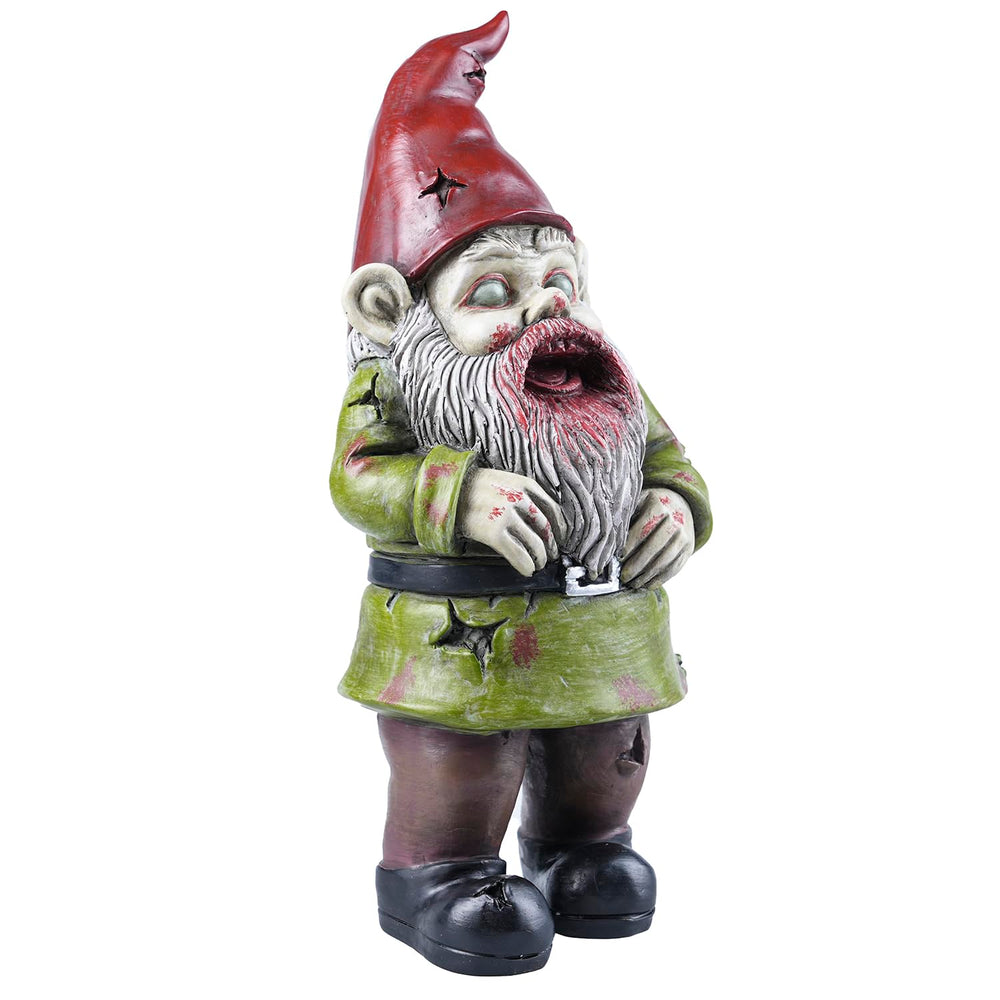 FICITI gnome held in hand to show compact scale and portability