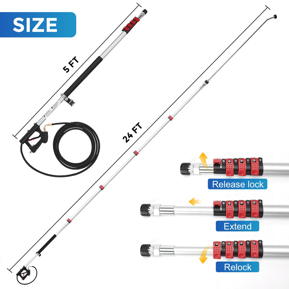 FIDISP wand fully extended beside person for length scale and reach