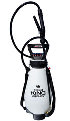 Field King front view of 2-gallon sprayer showing compact design and tank stability benefit