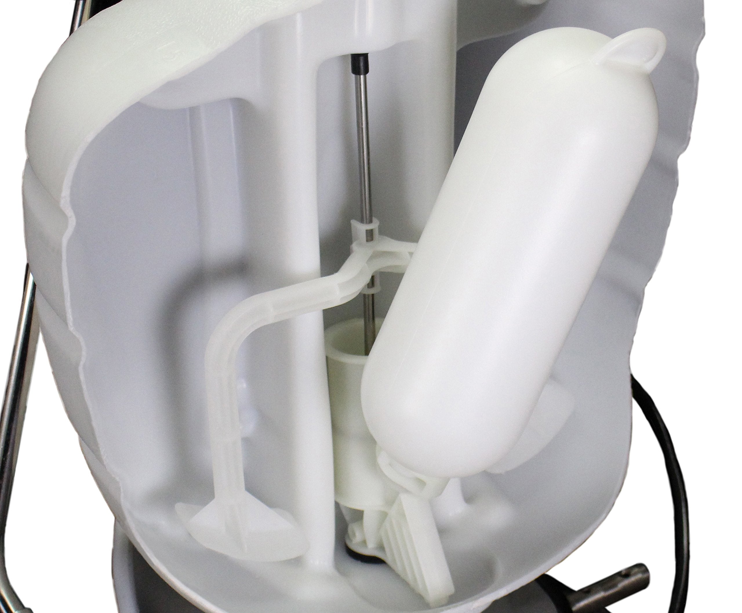 Field King close-up of internal pump access illustrating no-leak protection and serviceability