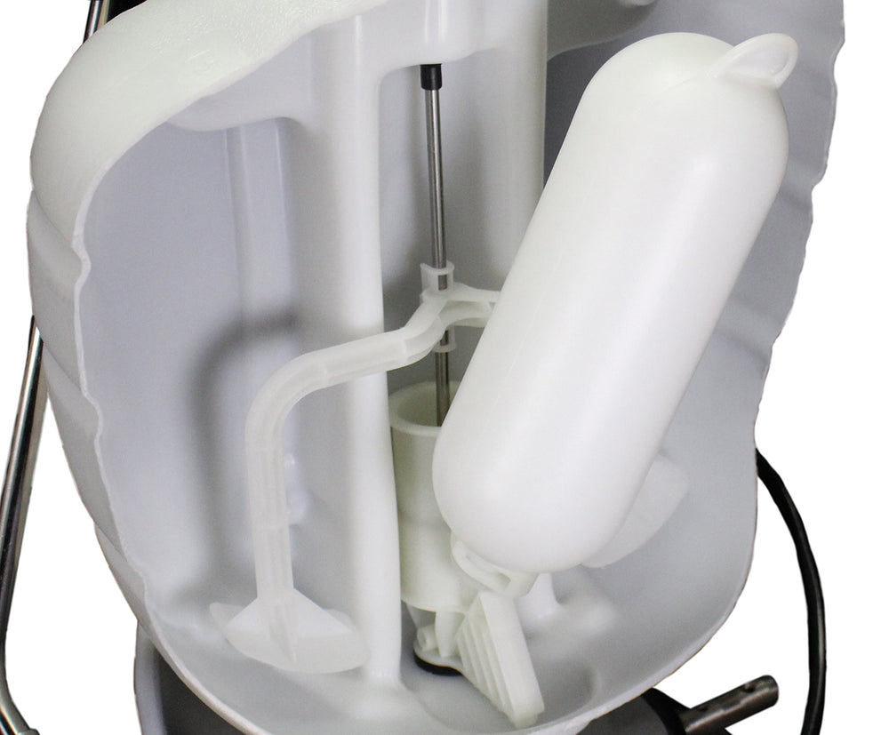 Field King close-up of internal pump access illustrating no-leak protection and serviceability