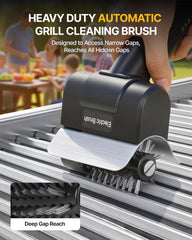 Fieldoria splash guard detail protecting user from grease and soot while cleaning