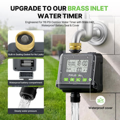 Fieldoria waterproof screen and control buttons for easy operation