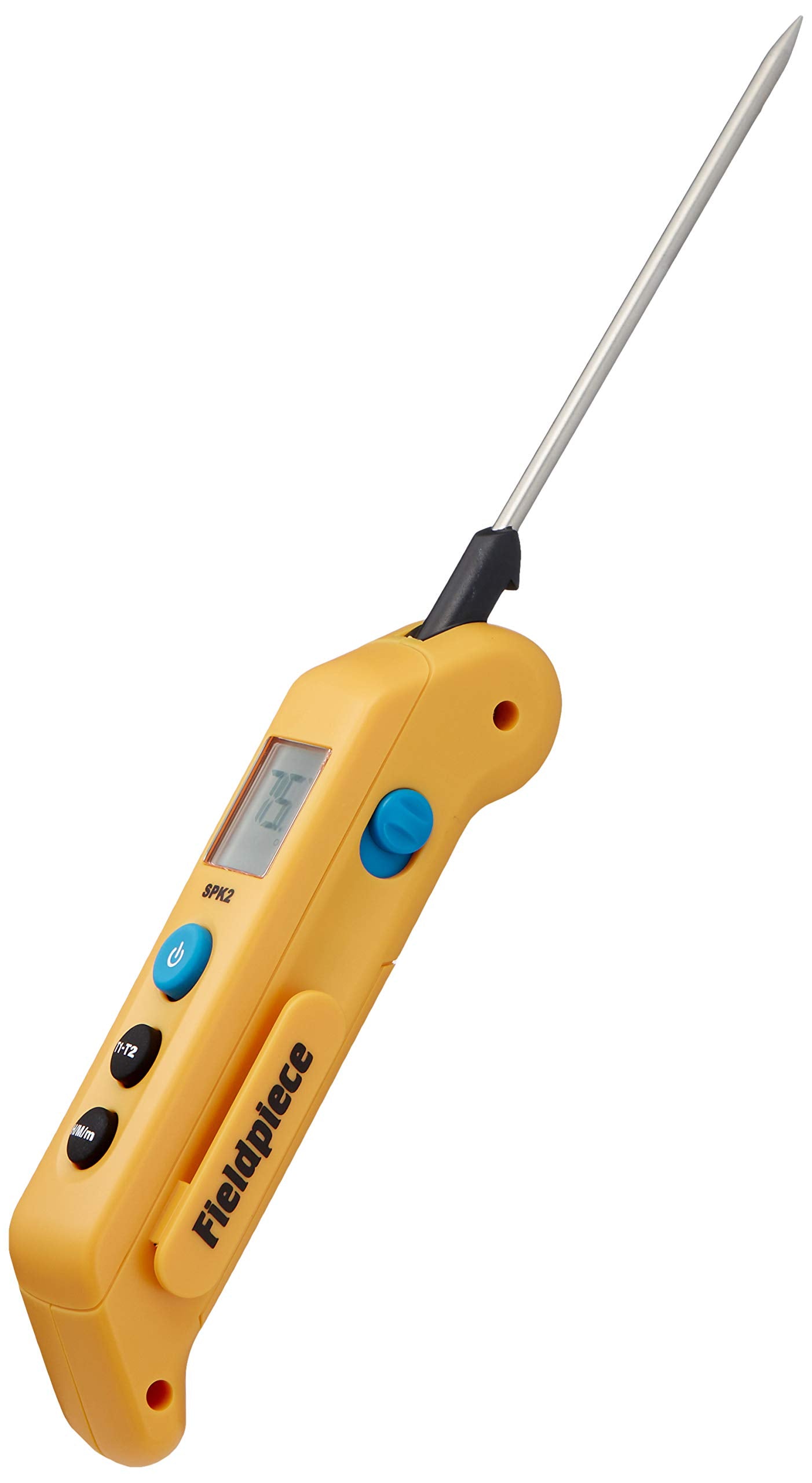 Fieldpiece SPK2 folded pocket thermometer for compact transport and protection