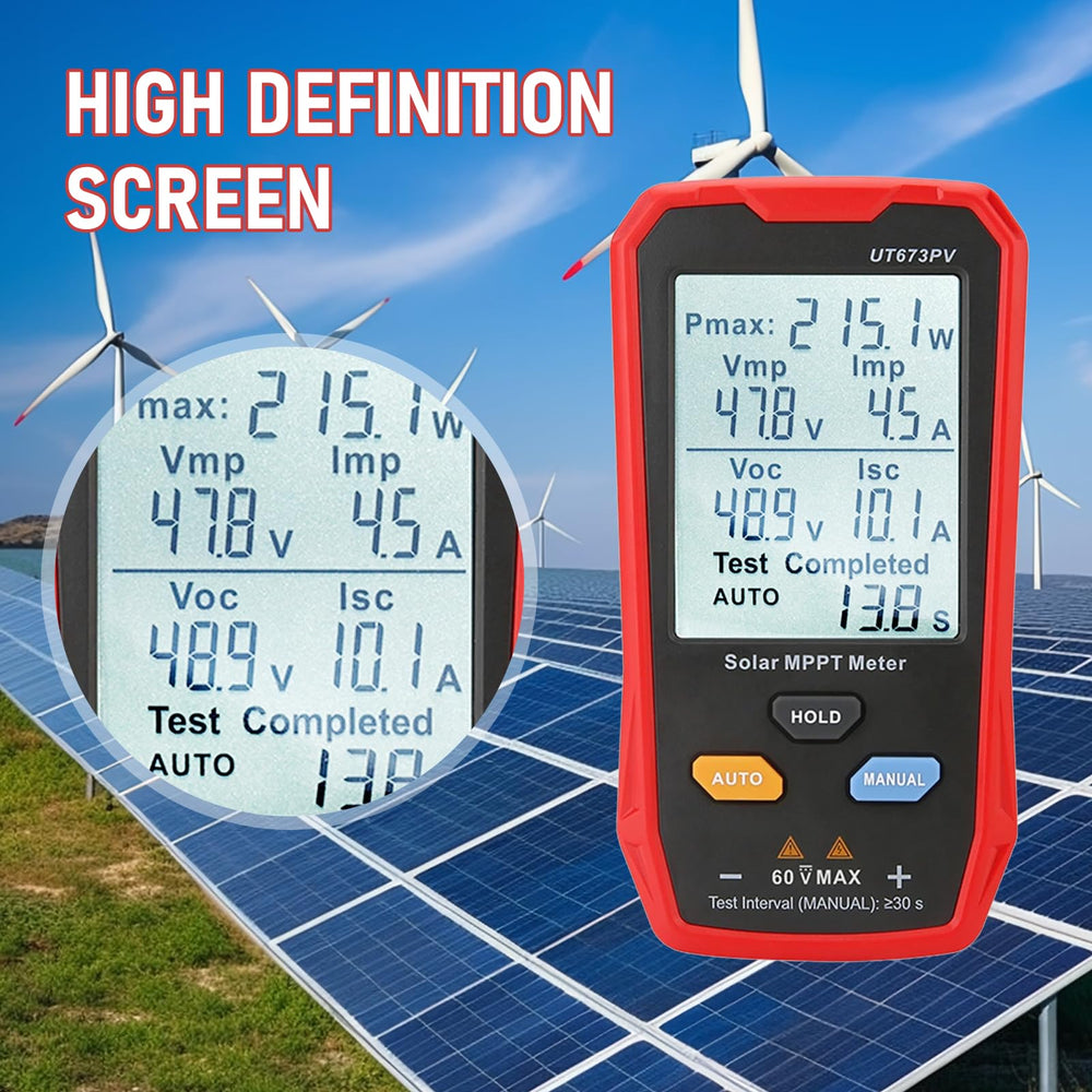 Fienzio UT673PV LCD visible in bright sunlight for reliable outdoor use