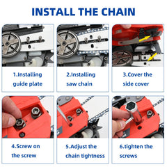 Fifchall three replacement chains packaged together offering spare readiness